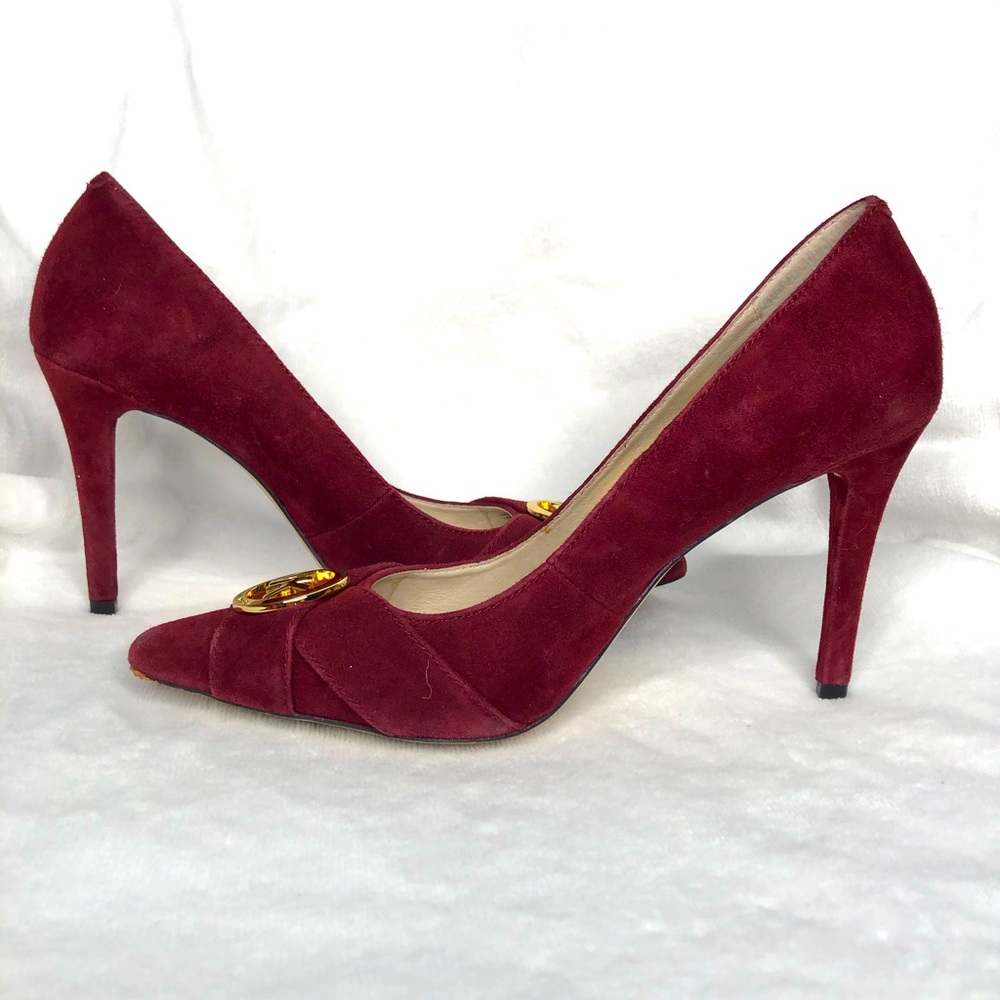 MICHAEL KORS Burgundy Heels